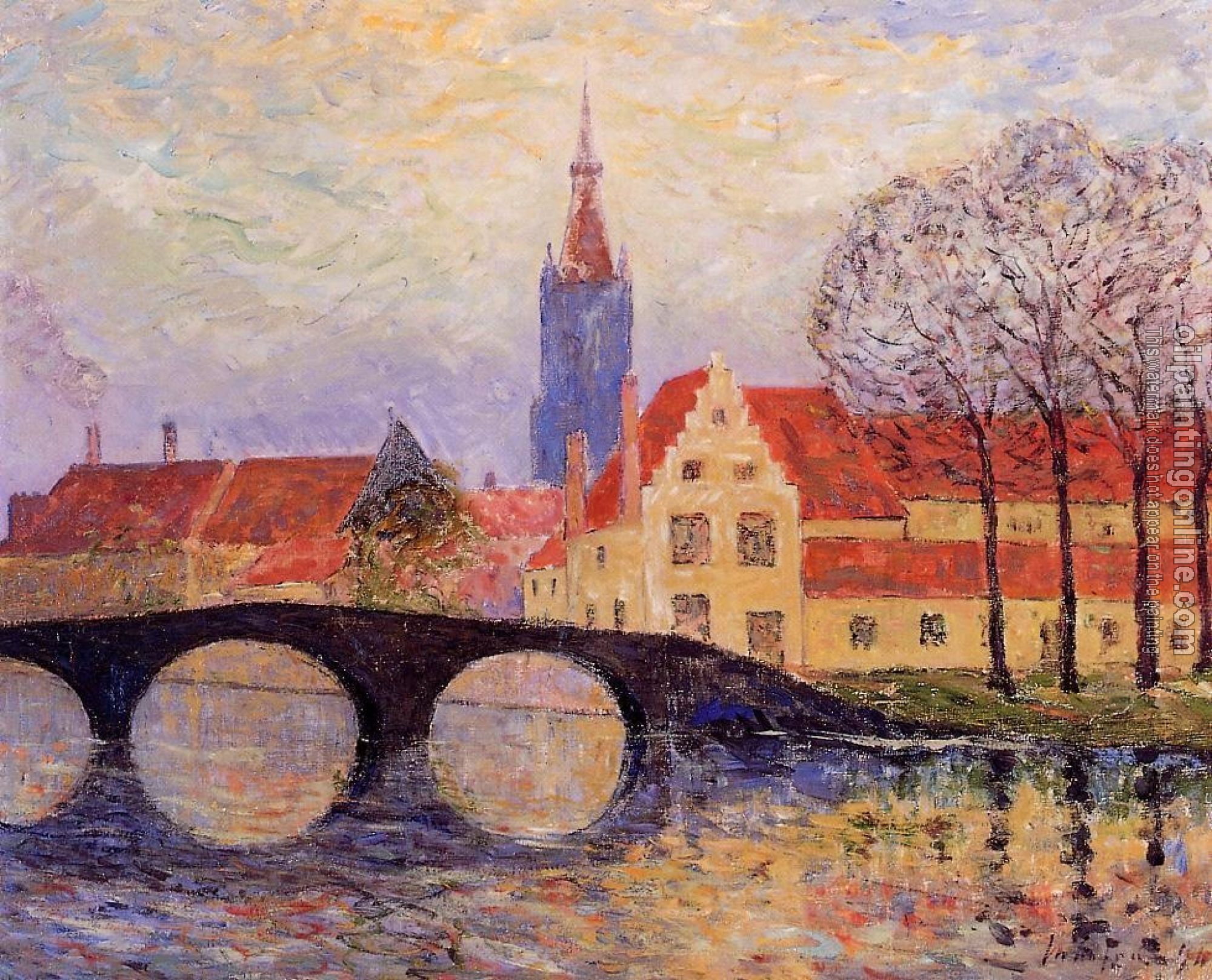 Maufra, Maxime - The Leguenay Bridge, Bruges